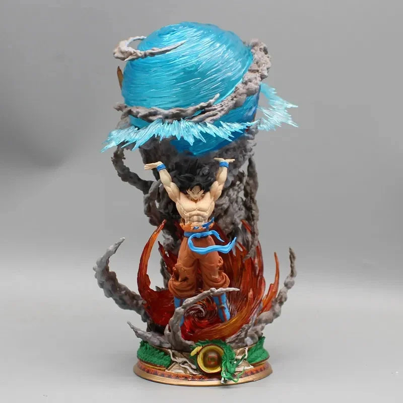 25cm Son Goku Dragon Ball Anime Figure Super Genki Bomb Luminous Figures Gk Figurine Pvc Statue Model Doll Collectible Gifts  To 25cm Son Goku Dragon Ball Anime Figure Super Genki Bomb Luminous Figures Gk Figurine Pvc Statue Model Doll Collectible Gifts  To